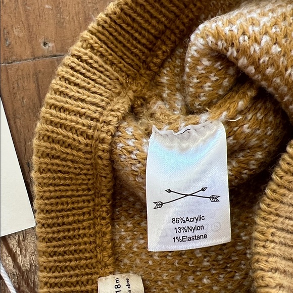 Rylee + Cru knit Star Goldenrod bloomer shorties kids 12-18 months - Picture 4 of 5